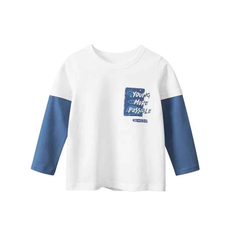 🦖Roarsome Dino Tees – Long Sleeve Fun for Little Explorers! - ThiGui