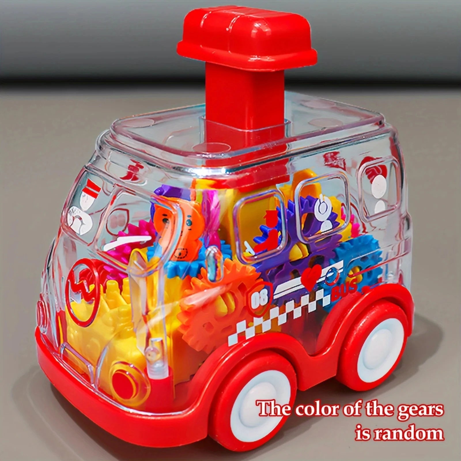 🚗 Zoom & Click Gear Car – Press-and-Go Fun for Curious Little Drivers! 🔧✨ - ThiGui