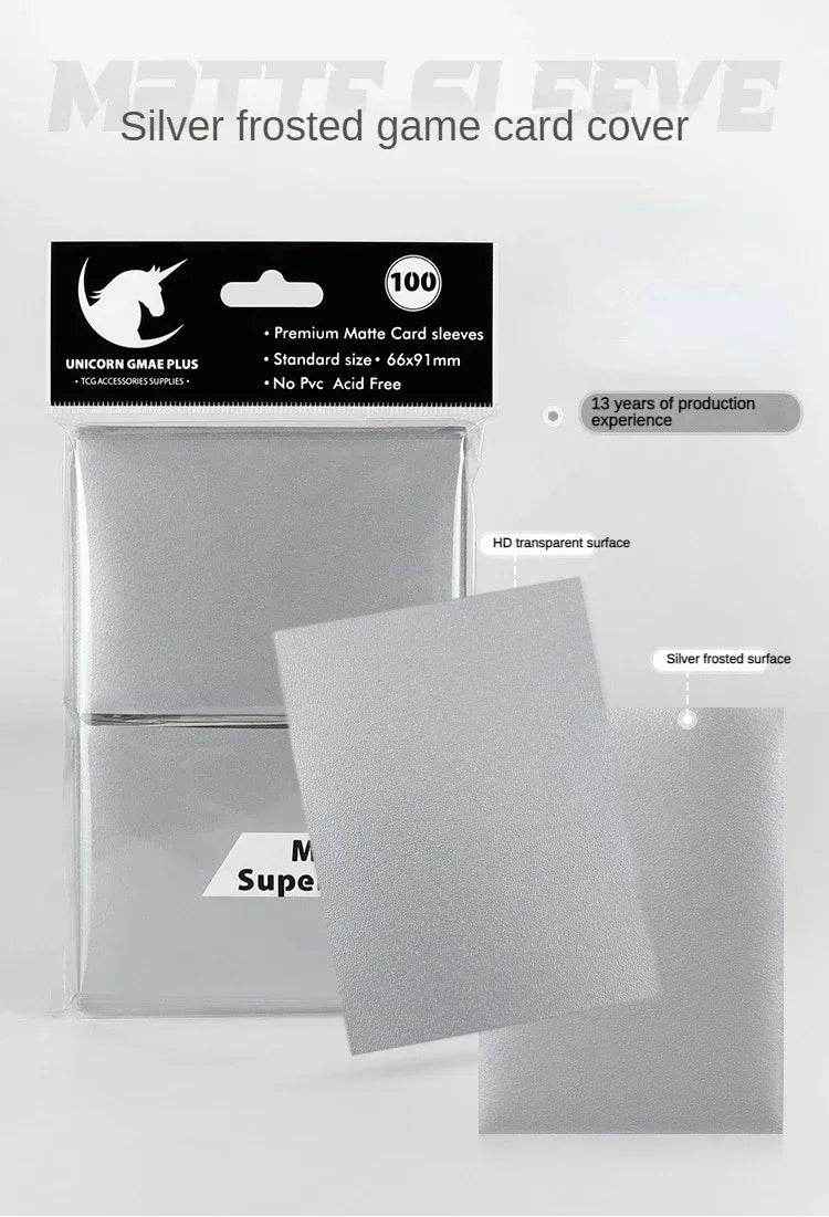 🛡️ Premium Card Sleeves for Young Collectors – Tough, Clear & Perfectly Sized! - ThiGui