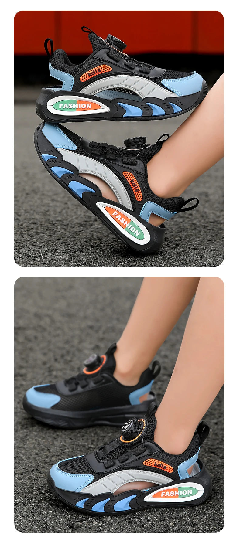 🌟 Light-Up Their Steps! 💨 Breathable Spring Sneakers for Boys 👟✨ - ThiGui