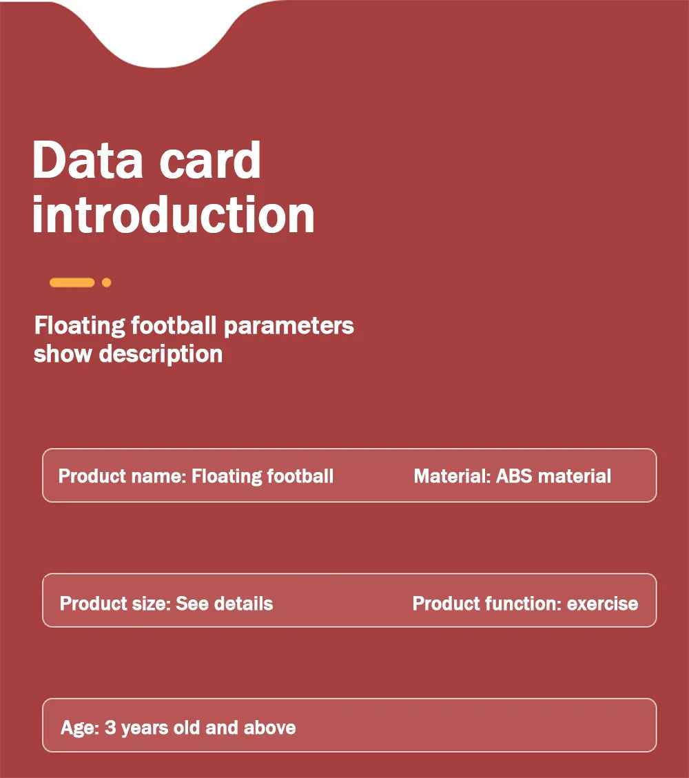 ⚽Indoor Hover Soccer Ball for Boys with Lights and Air Cushion for Active Play Anywhere - ThiGui