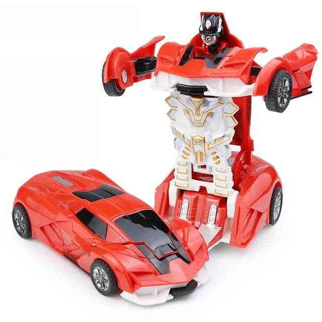 🎁2-in-1 Transforming Car Robot Toy for Boys Who Love Action and Adventure - ThiGui