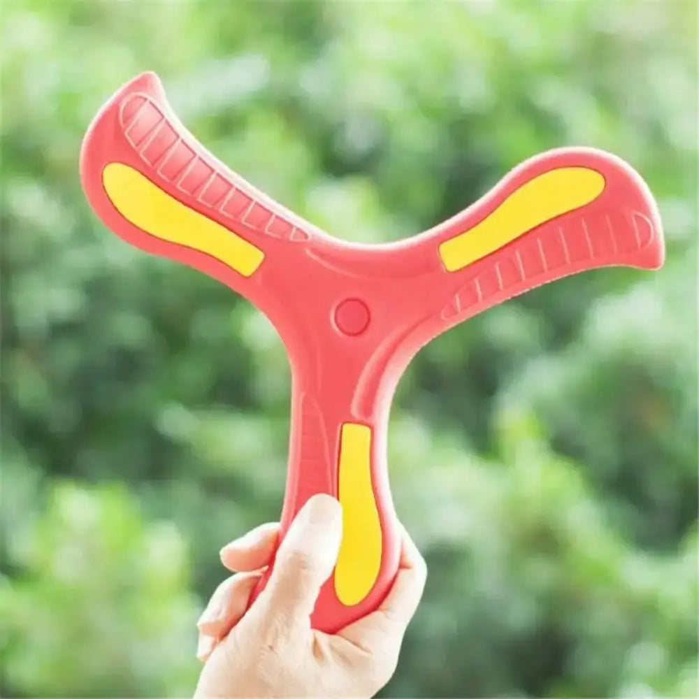 🌀 Boomerang Fun! Easy-Throw Three-Leaf Toy for Kids – Outdoor Action for All Ages 🎯🌈 - ThiGui