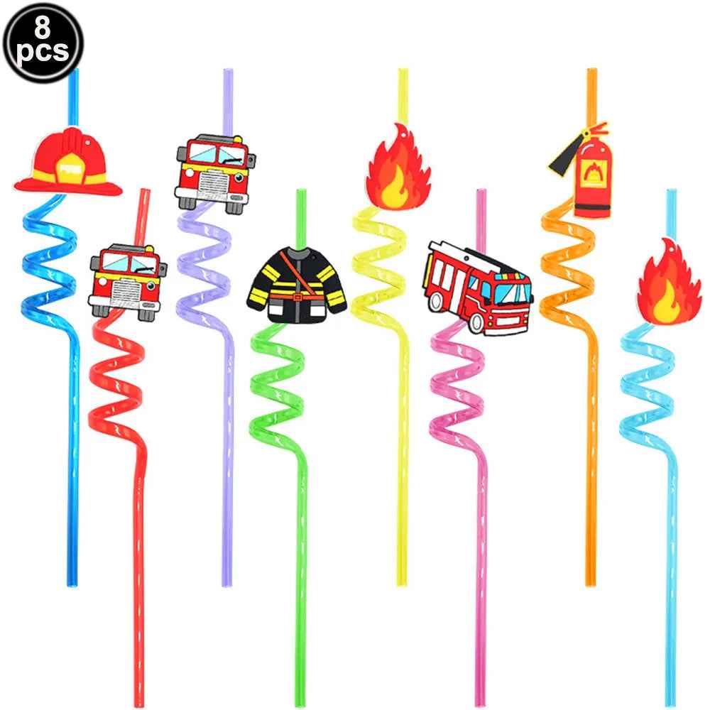🎂Turn Up the Heat – Firefighter Cake Toppers for a Blaze of Birthday Fun! - ThiGui