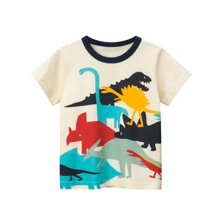 👕Cool & Comfy Cartoon T-Shirts for Boys – Perfect for Summer Fun! - ThiGui