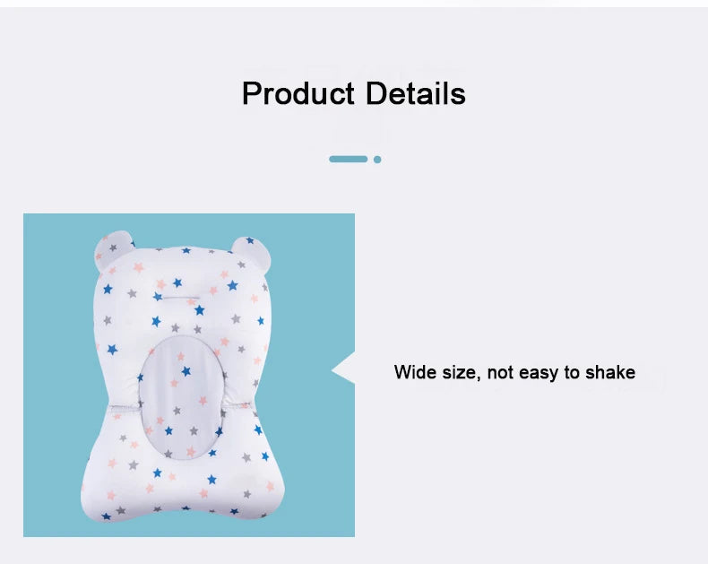 🛁 Soft & Secure! Baby Bathtub Cushion Pad – Keep Bathtime Comfy & Safe! 💦 - ThiGui