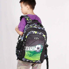 ⚽ Trendy Football & Anime Backpack – A Hit With Boys Aged 6–12! 🎒🔥 - ThiGui