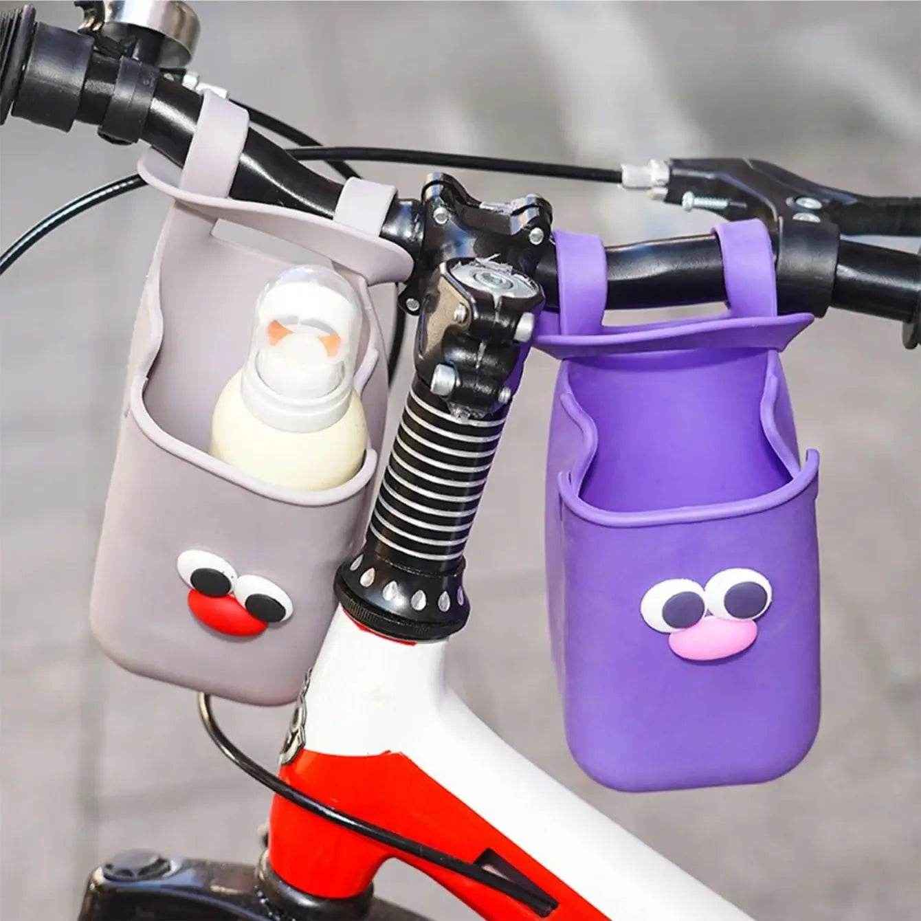 🚲Keep Drinks Handy on Every Adventure – Flexible Silicone Cup Holder for Boys' Bikes & Scooters! - ThiGui