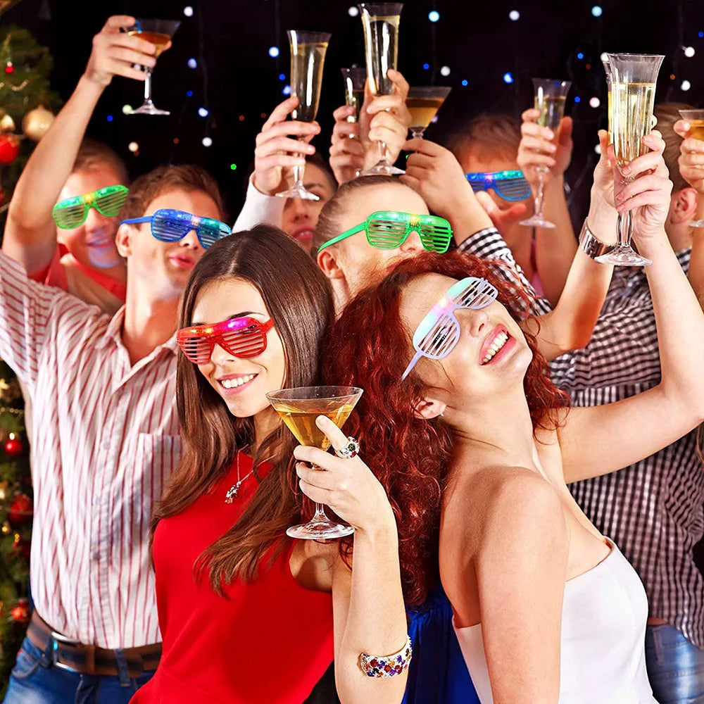 🎉 Glow Party Glasses – Light-Up Fun for Birthdays, Sleepovers & Celebrations! 😎✨ - ThiGui