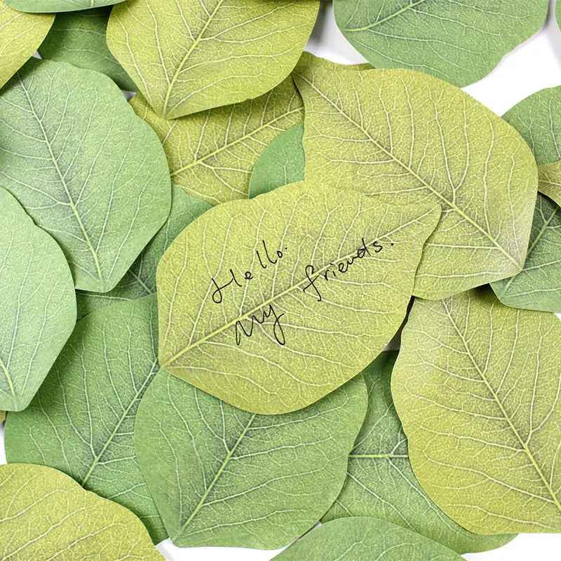 🌿Fun Leaf-Shaped Sticky Notes – Make Every Reminder Bloom with Joy! - ThiGui