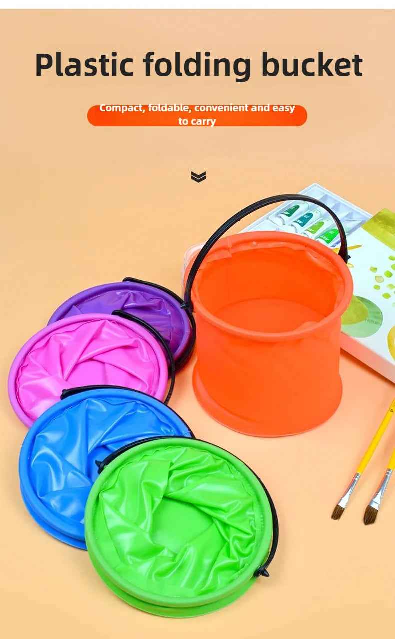 🎣 Handy Folding Bucket for Busy Days – Perfect for Fishing, Car Washes, and More! 🎣 - ThiGui