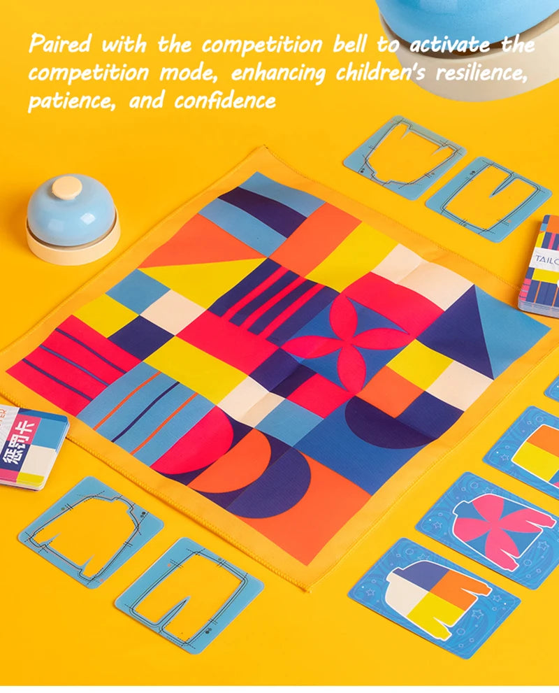 🧩 Tailor Master Game – Shape & Colour Logic Fun for Curious Boys! 🎨👕🎯 - ThiGui