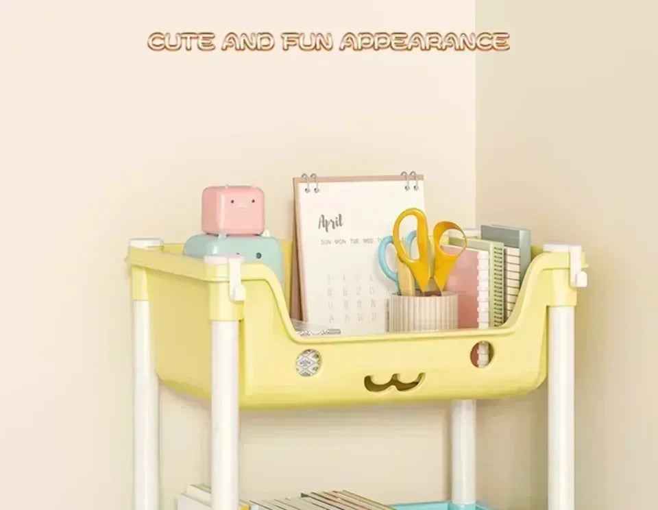 🛒 Rolling Storage Rack – Tidy Up in Style, Anywhere in the House! 🏠🧺 - ThiGui