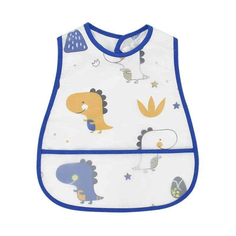 🍼Super Cute Waterproof Cartoon Bibs – Mealtime Magic for Messy Little Explorers! - ThiGui