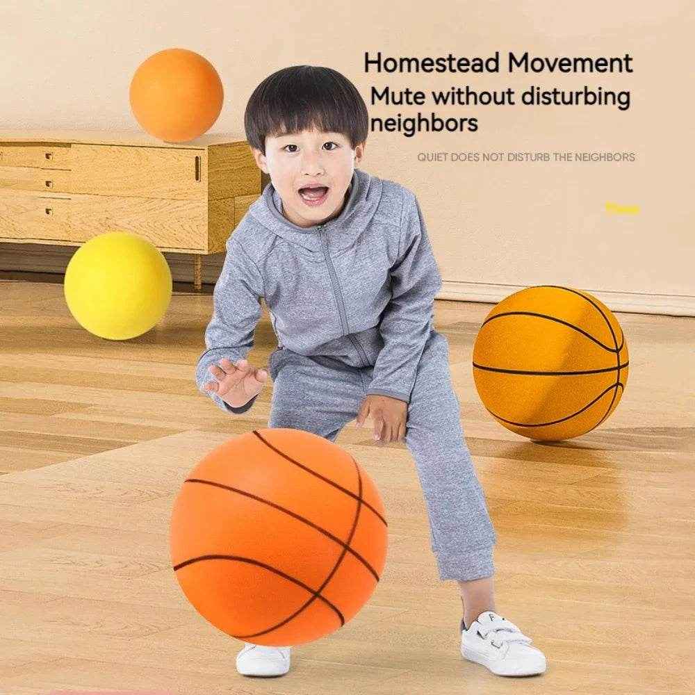 🏀Noiseless Indoor Fun – The Soft & Silent Basketball Every Mum Will Love! - ThiGui