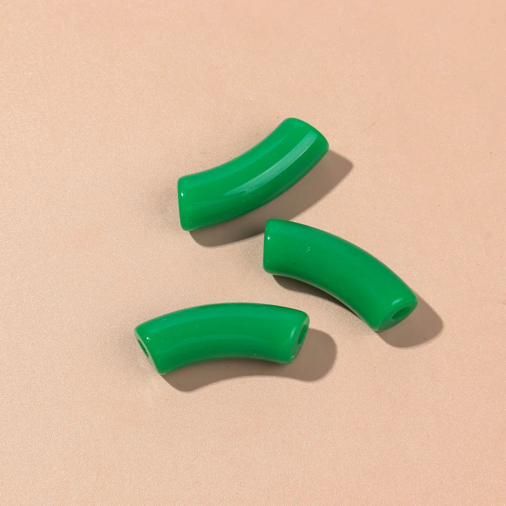 🌈 Lot de 20 Perles Tubes Arc-en-ciel – Idéal pour Créer des Bijoux Colorés et Fun ! 💫🧵 - ThiGui