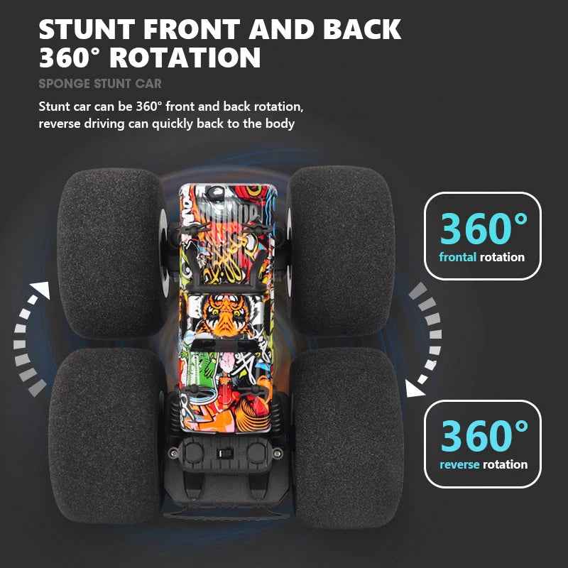 🌀 Spin, Flip & Drift! – RC Stunt Car for Action-Loving Kids 🏎️🎮 - ThiGui