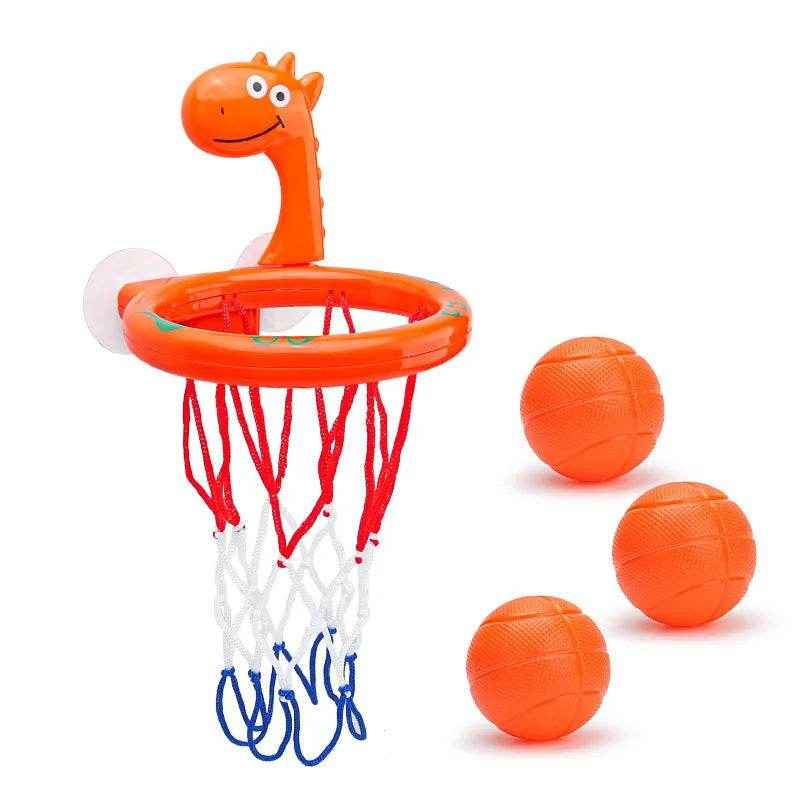 🏀Slam Dunk in the Tub! Fun Basketball Bath Toy Set for Splashy Playtime - ThiGui