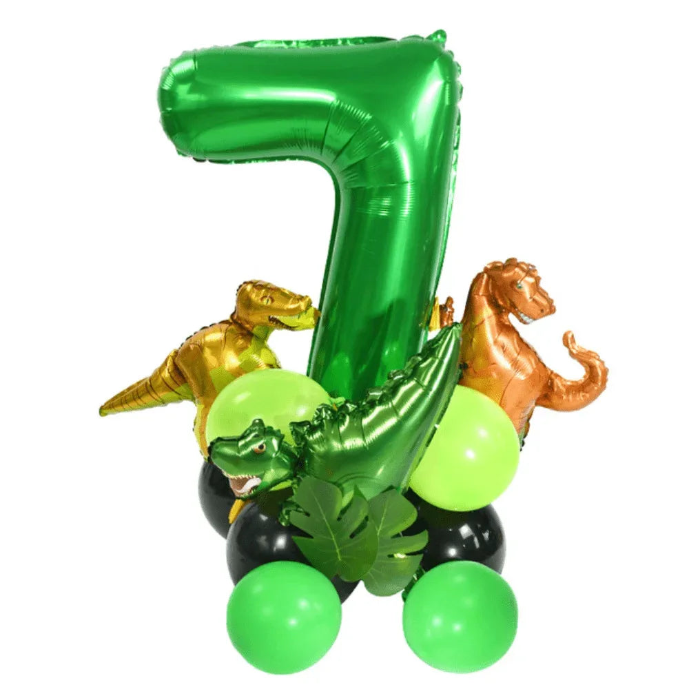 🦕 Jurassic World Dino Party Set 🎈 | Roars, Balloons & T-Rex Table Fun for Kids! 🎂🎉 - ThiGui