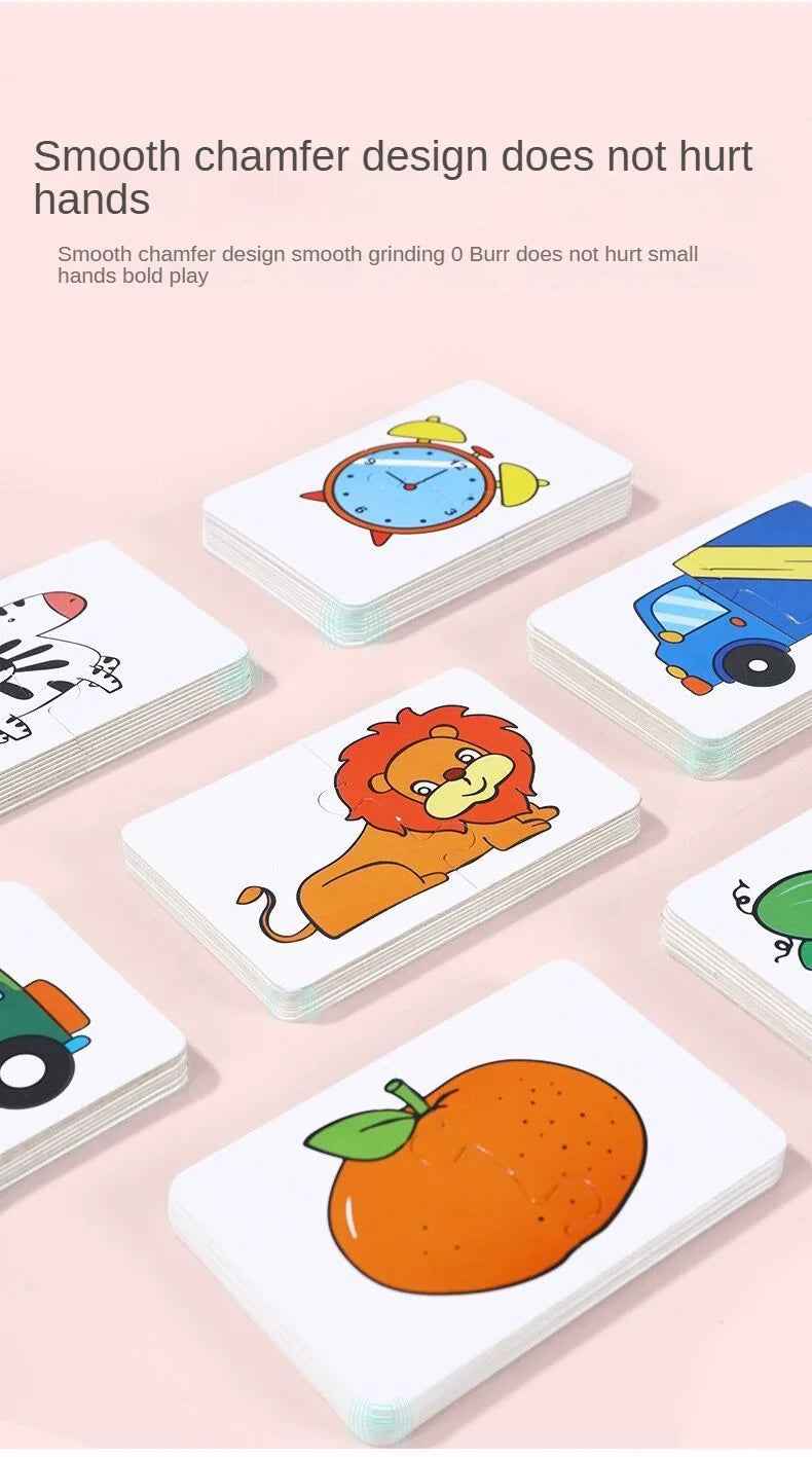 🧩 Animal Matching Puzzle – First Learning Fun for Curious Little Ones! 🐘🎓 - ThiGui