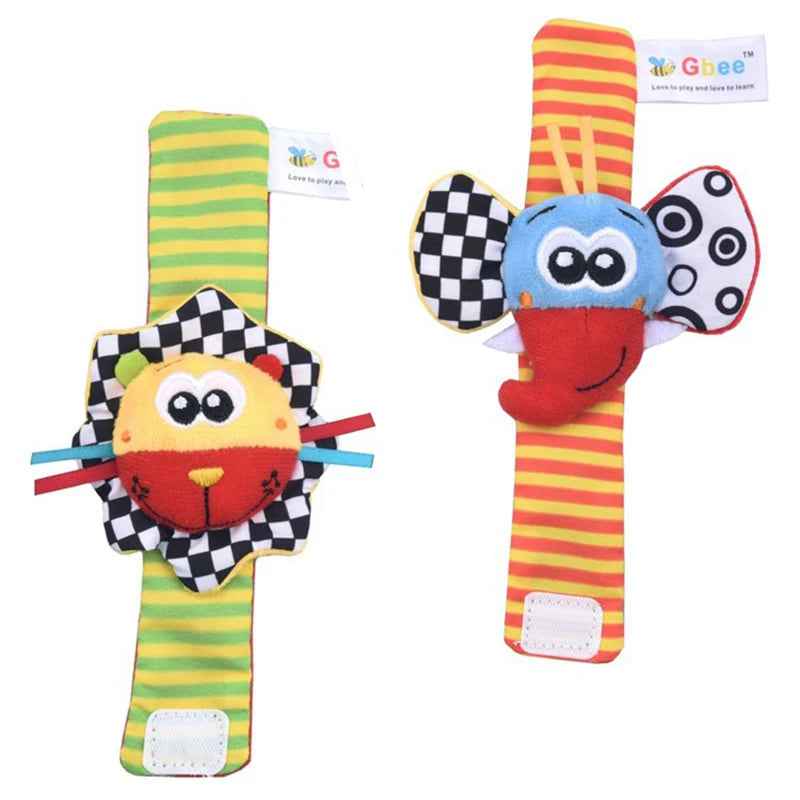 🐾 Sensory Fun for Tiny Toes & Wrists – Baby Rattle Socks & Bands! 🎶🧦 - ThiGui