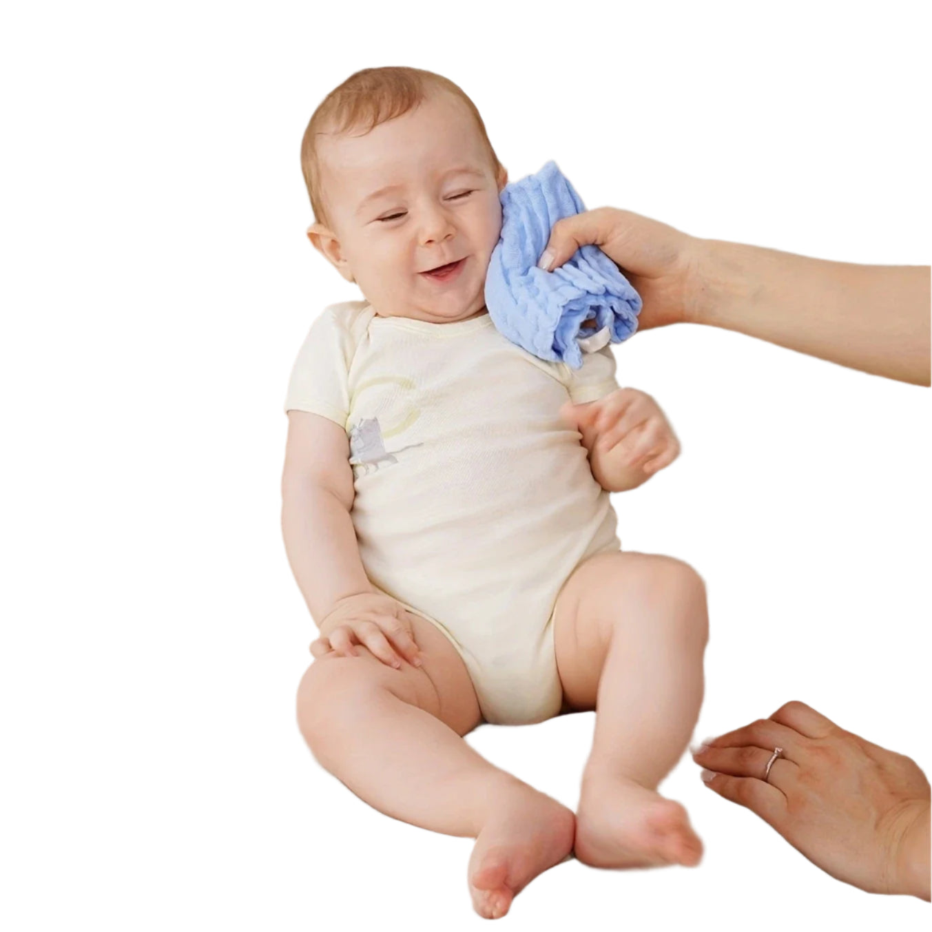 🧼 Soft Muslin Baby Washcloths – Gentle Comfort for Your Little One’s Skin 🍼💧 - ThiGui