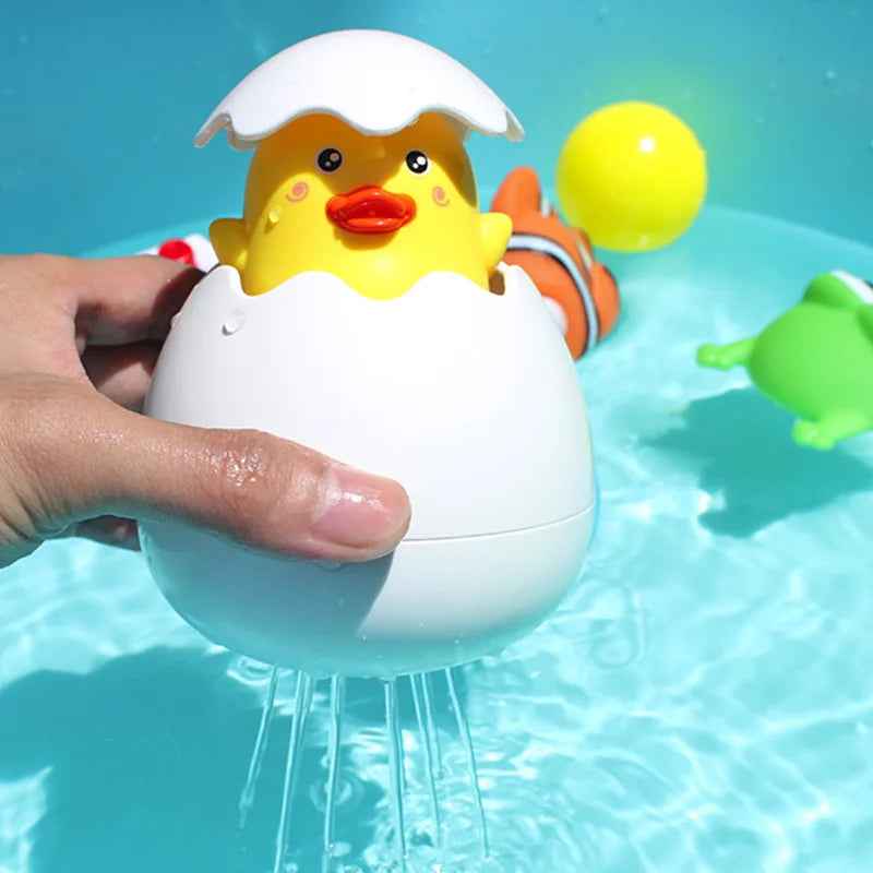 🛁 Splish Splash Giggles – Cute Water Sprinkler Toys for Happy Bath Times! 🐥❄️💦 - ThiGui