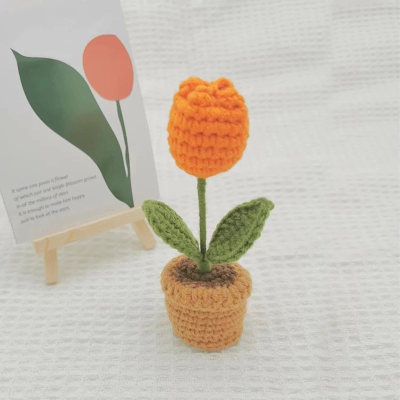 🌹 Mini Merci Flower Pot – A Handmade Bloom to Say Thanks with Heart! 🌼✨ - ThiGui