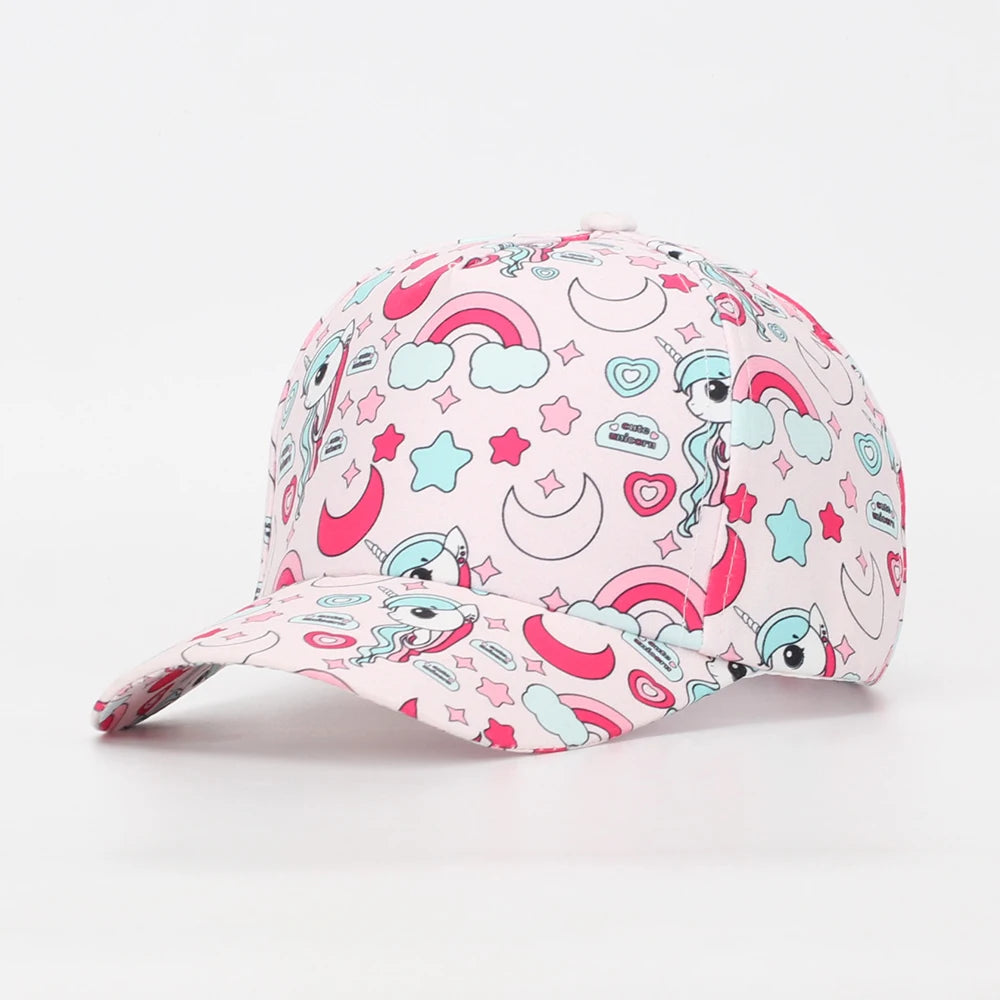 🧢 Stylish Summer Cap for Kids – Adjustable & Sun-Smart for 2–6 Year Olds! ☀️🌈 - ThiGui