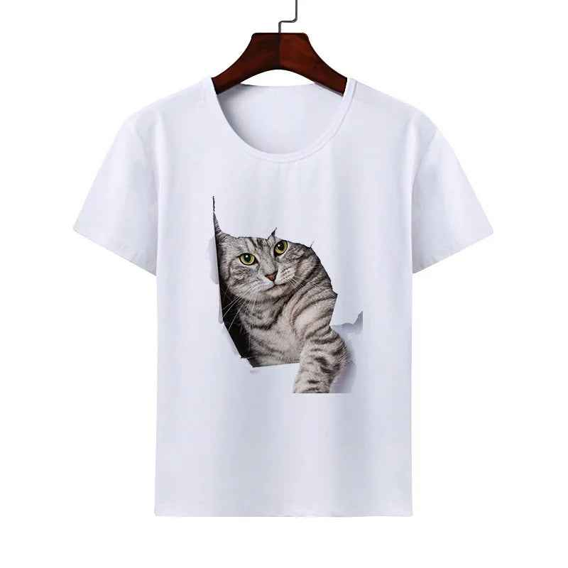 🐱 Purr-fectly Cool! 3D Cat T-Shirt for Boys 😻🎨 - ThiGui