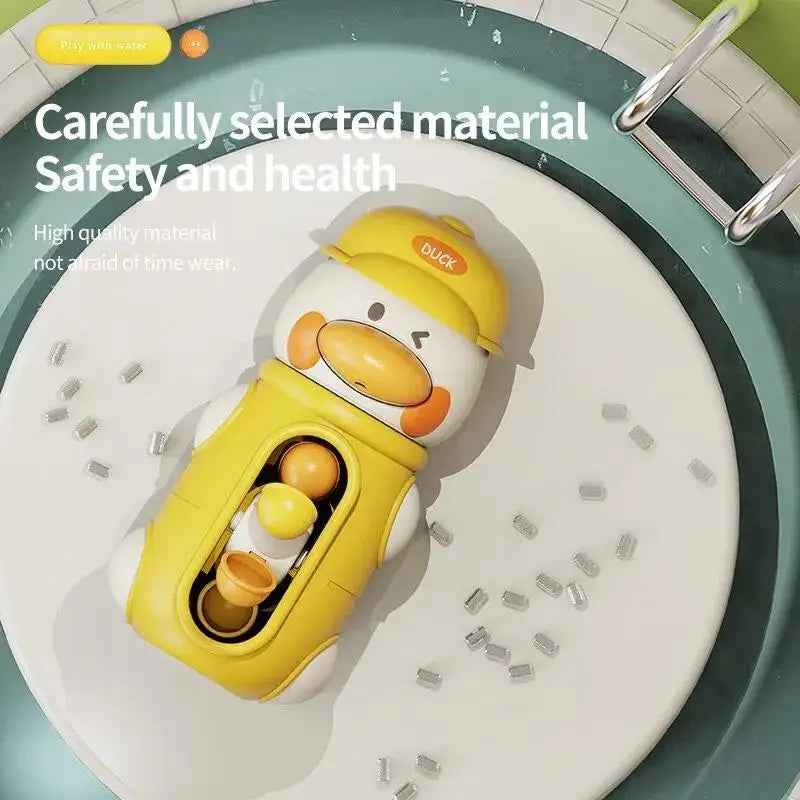 🛁 Duck Waterwheel Bath Toy – Splash, Scoop & Spin with Bathtime’s Cutest Companion! 🐤💦 - ThiGui