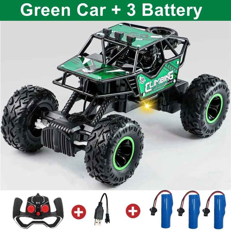 🧗‍♂️ Light Up & Climb Big – Off-Road Monster RC Car for Brave Little Racers! 🚙💡 - ThiGui