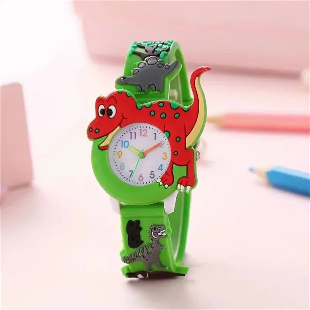 🦖 Roar-Time! Dino Kids Watch – Fun & Durable Timepiece for Little Adventurers ⌚💚v - ThiGui