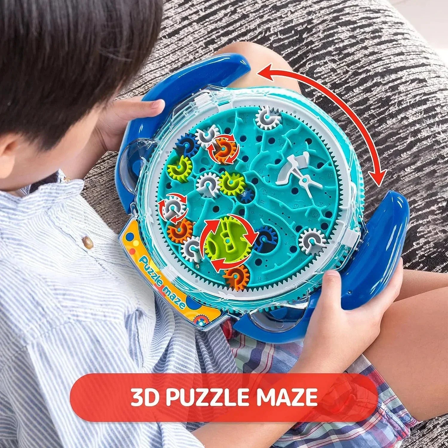 🌀 3D Gear Maze Puzzle Toy – Balance Ball Labyrinth Challenge for Kids’ Focus & Fun! 🧠🎯 - ThiGui