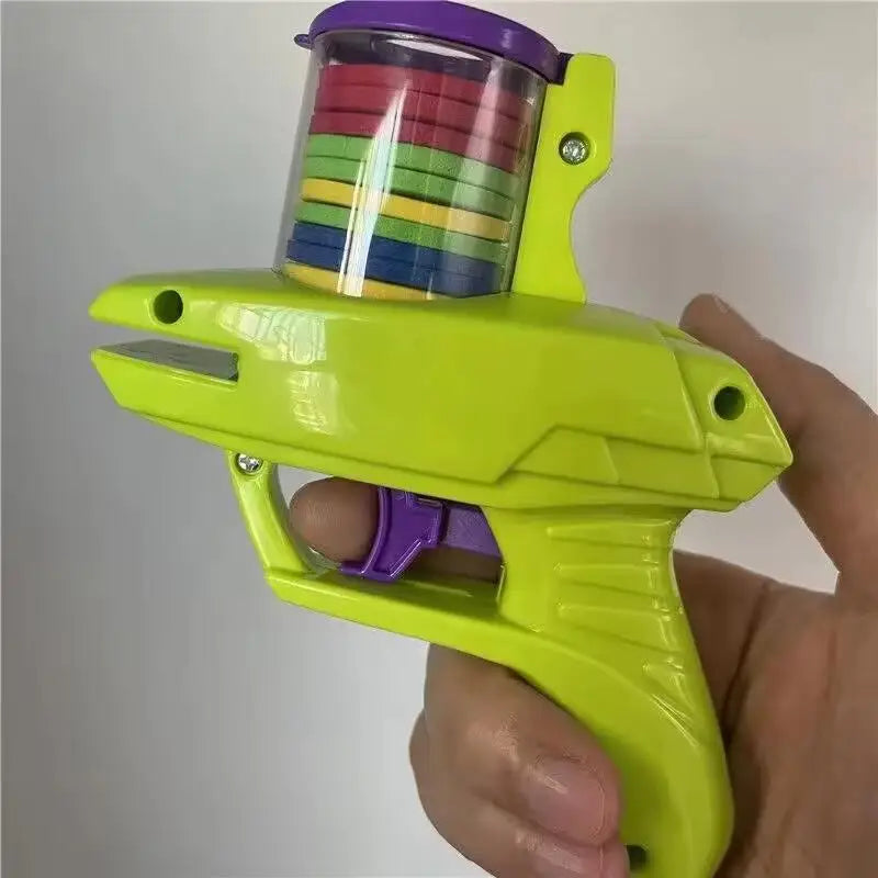 🚀 Foam Disc Launcher Toy 🔫 | Action-Packed Outdoor Game for Energetic Kids! 🎯🌳 - ThiGui