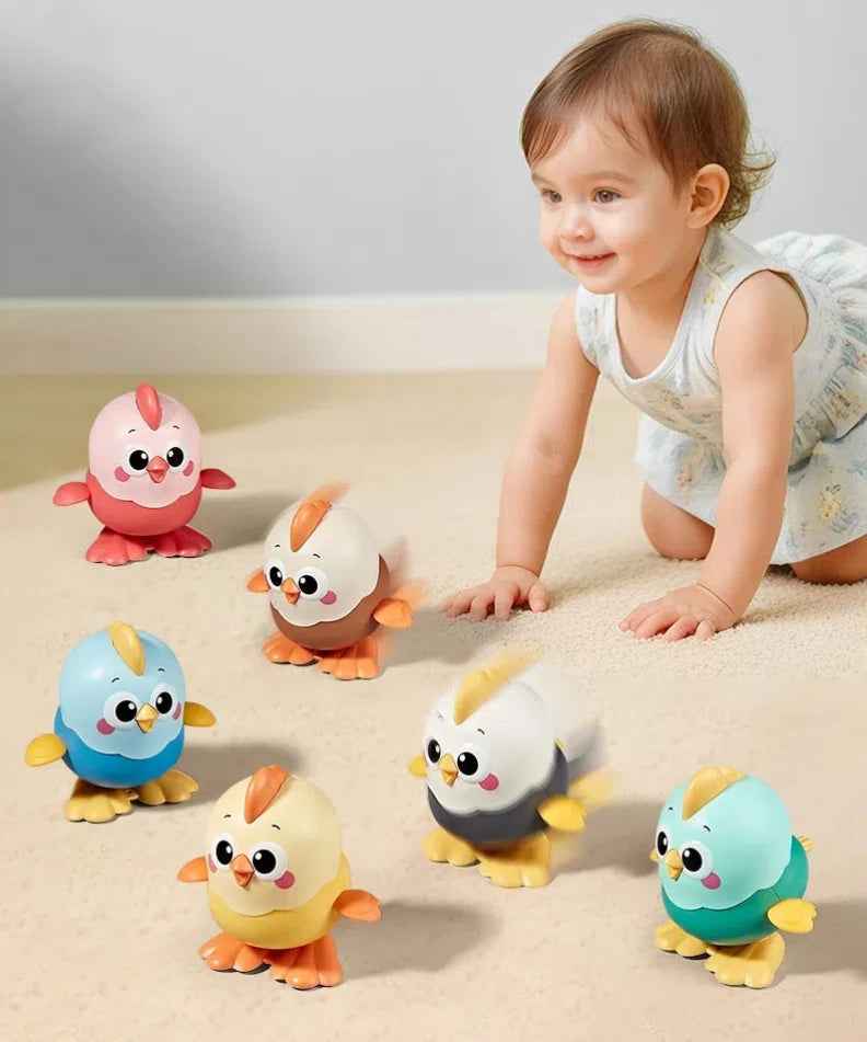 🐥 Clockwork Chick on a Chain – Waddling Fun for Little Ones! 💛⛓️ - ThiGui