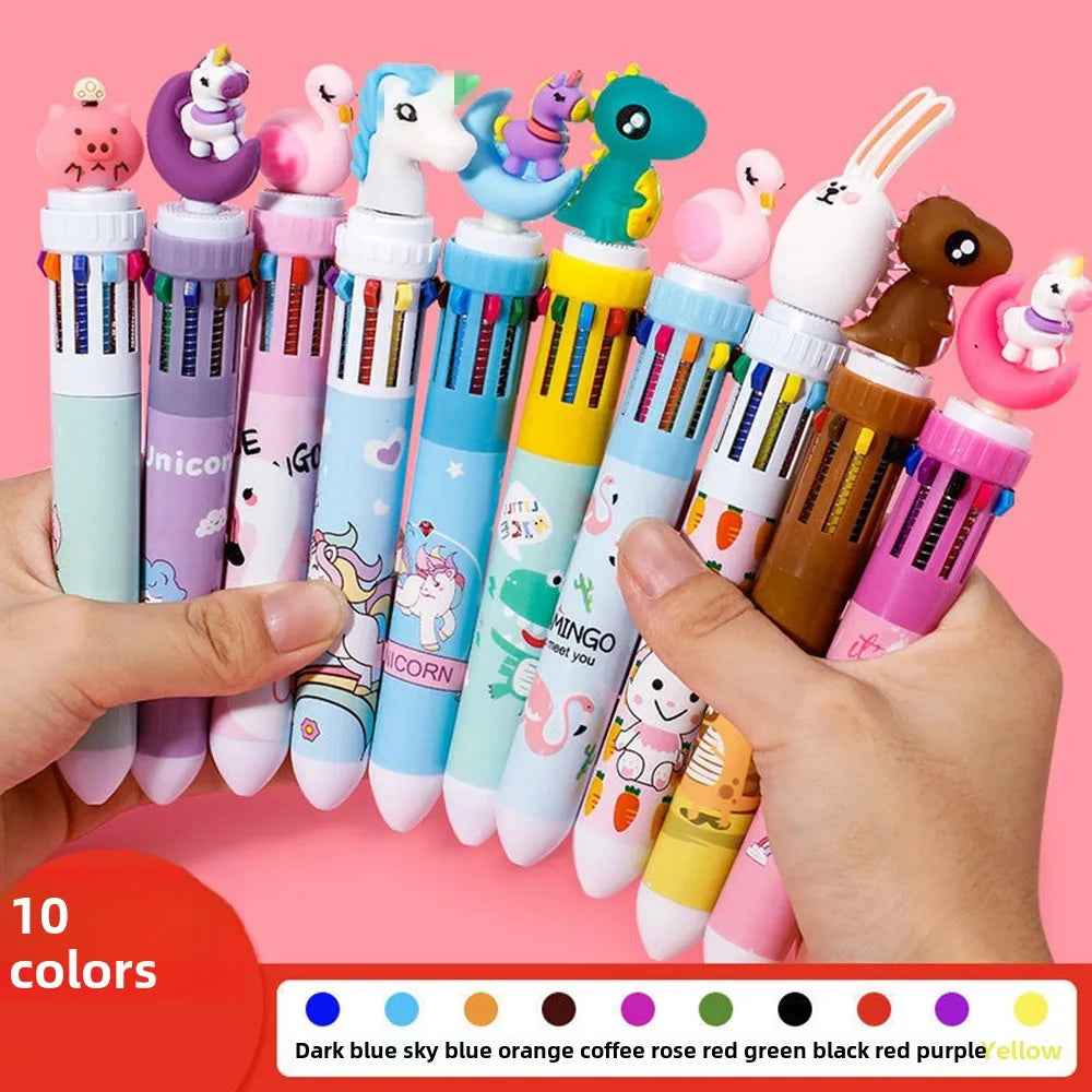 🖊️Colorful Fun! Cartoon Pens – The Perfect Party Gift for Boys Who Love to Create - ThiGui