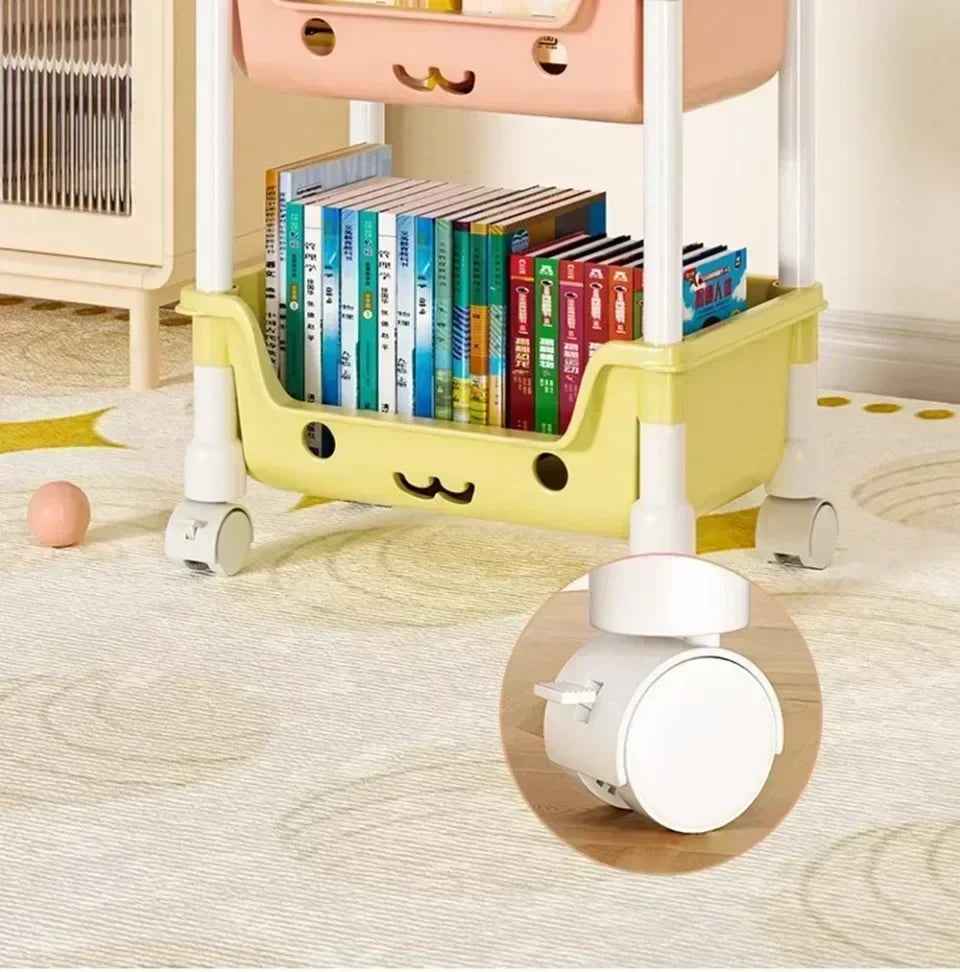 🛒 Rolling Storage Rack – Tidy Up in Style, Anywhere in the House! 🏠🧺 - ThiGui