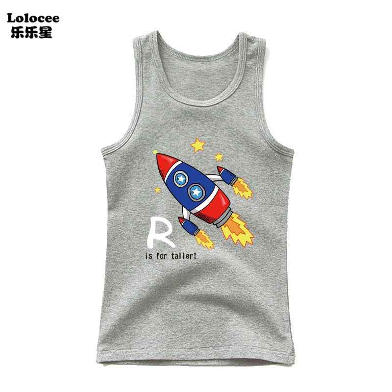 🌞Cool & Comfy Summer Tank Tops for Active Boys – 5 Fun Colours! - ThiGui