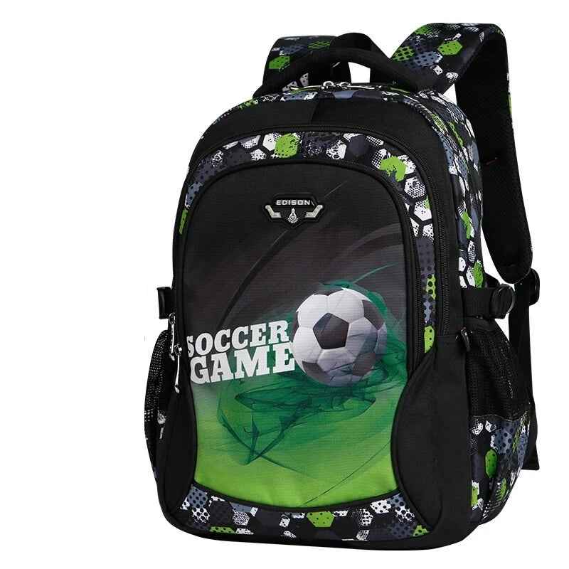 ⚽ Trendy Football & Anime Backpack – A Hit With Boys Aged 6–12! 🎒🔥 - ThiGui