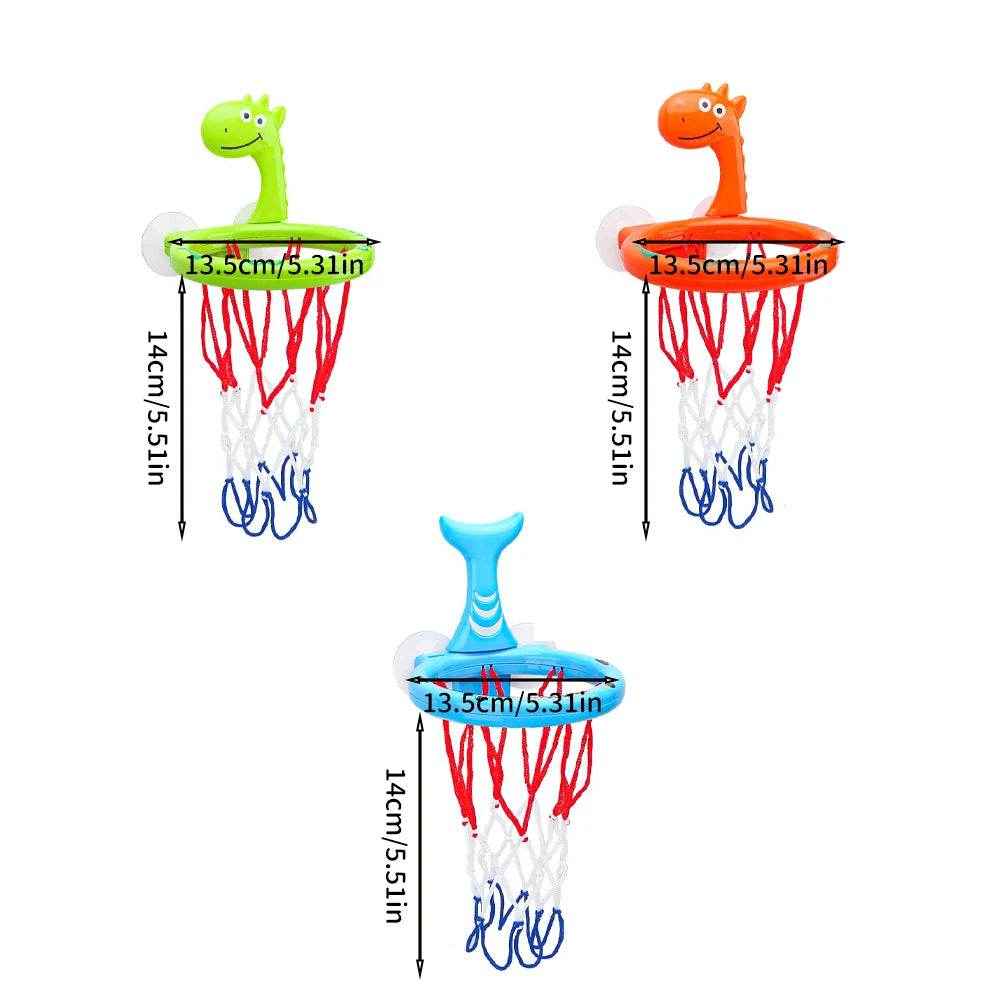 🏀Slam Dunk in the Tub! Fun Basketball Bath Toy Set for Splashy Playtime - ThiGui