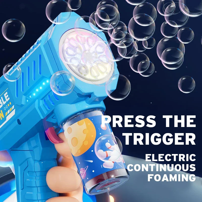 ✨ LED Bubble Blaster – Colourful, Automatic Fun for Energetic Boys! 🫧🔫 - ThiGui