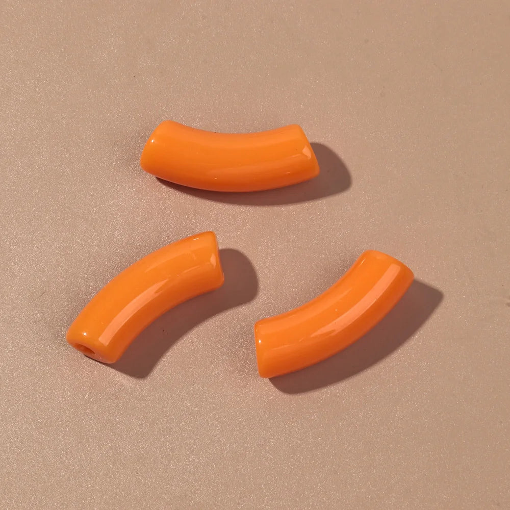 🌈 Lot de 20 Perles Tubes Arc-en-ciel – Idéal pour Créer des Bijoux Colorés et Fun ! 💫🧵 - ThiGui