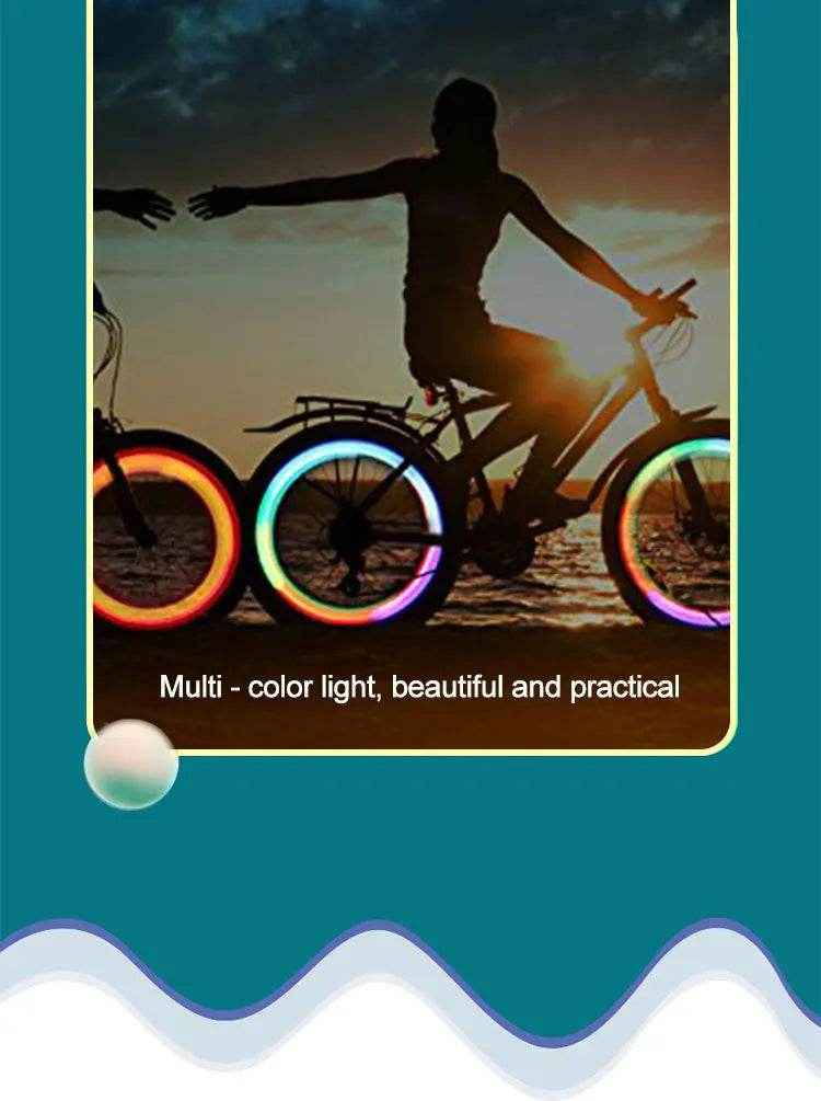 🚴Light Up the Ride! The Colorful LED Bike Spoke Lights That Make Every Cycle Magical - ThiGui