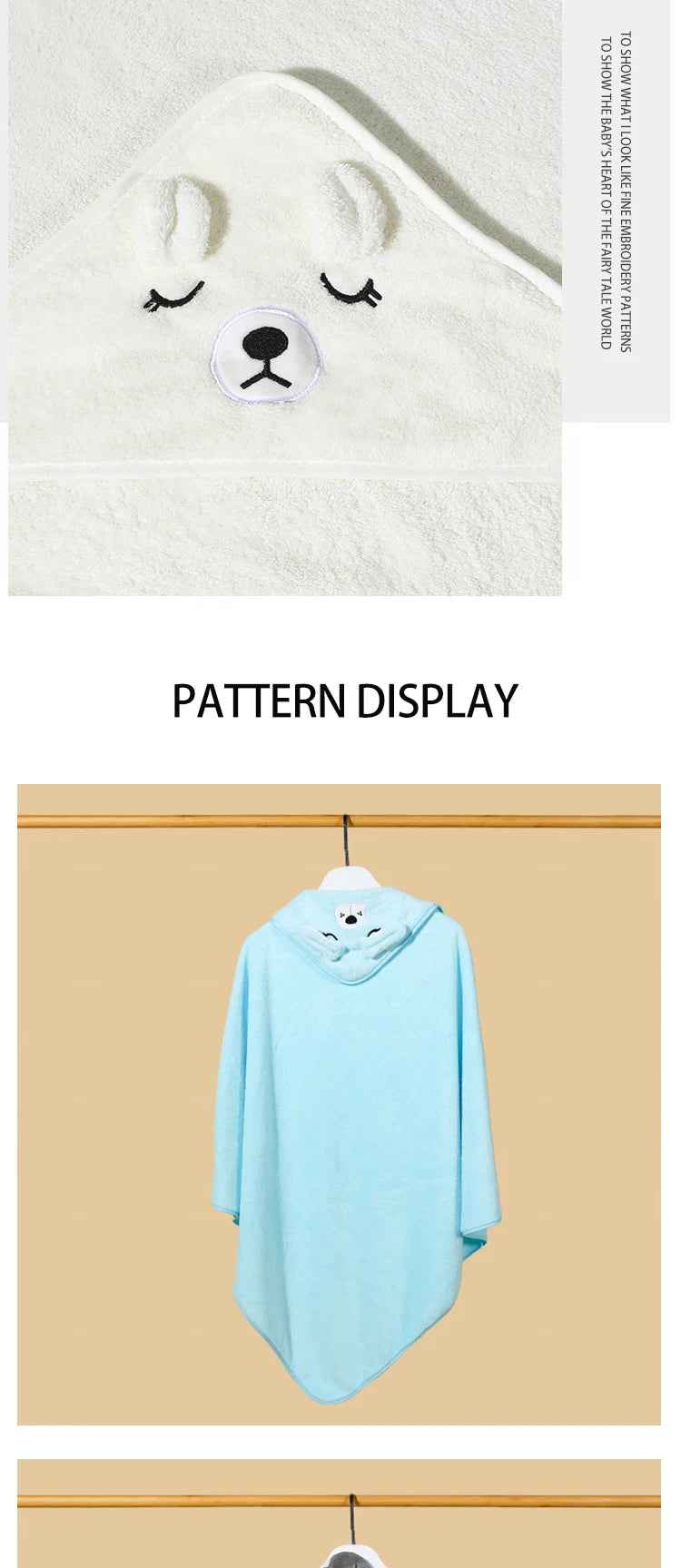 🐼 Cartoon Animal Hooded Bath Towel – Cosy Cuddles After Every Splash! 🛁🧼 - ThiGui