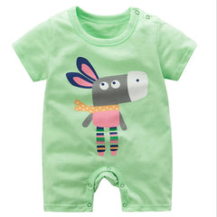 🍃 100% Cotton Summer Baby Romper – Soft, Safe & Super Sweet! 👶 - ThiGui