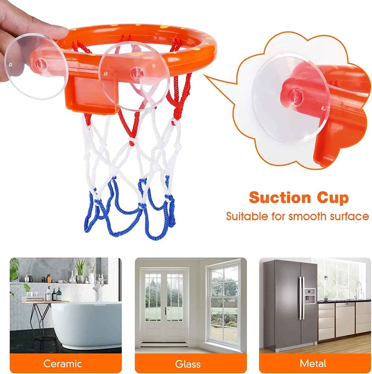 🏀 Splash & Score – Mini Basketball Hoop for Bath Time Fun! 🚿🎯 - ThiGui