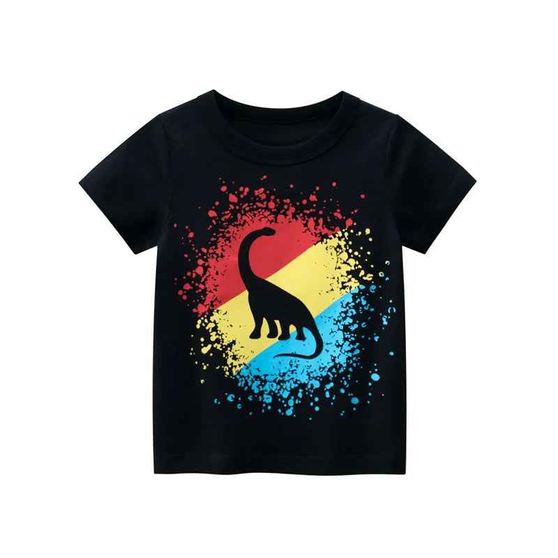 👕Cool & Comfy Cartoon T-Shirts for Boys – Perfect for Summer Fun! - ThiGui