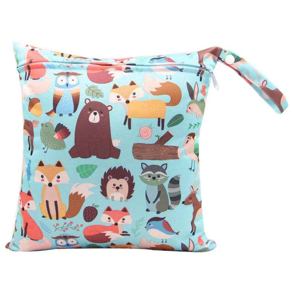 🌿 Mum’s Little Helper: Waterproof Reusable Wet Bag for Busy Days Out! 🍼 - ThiGui