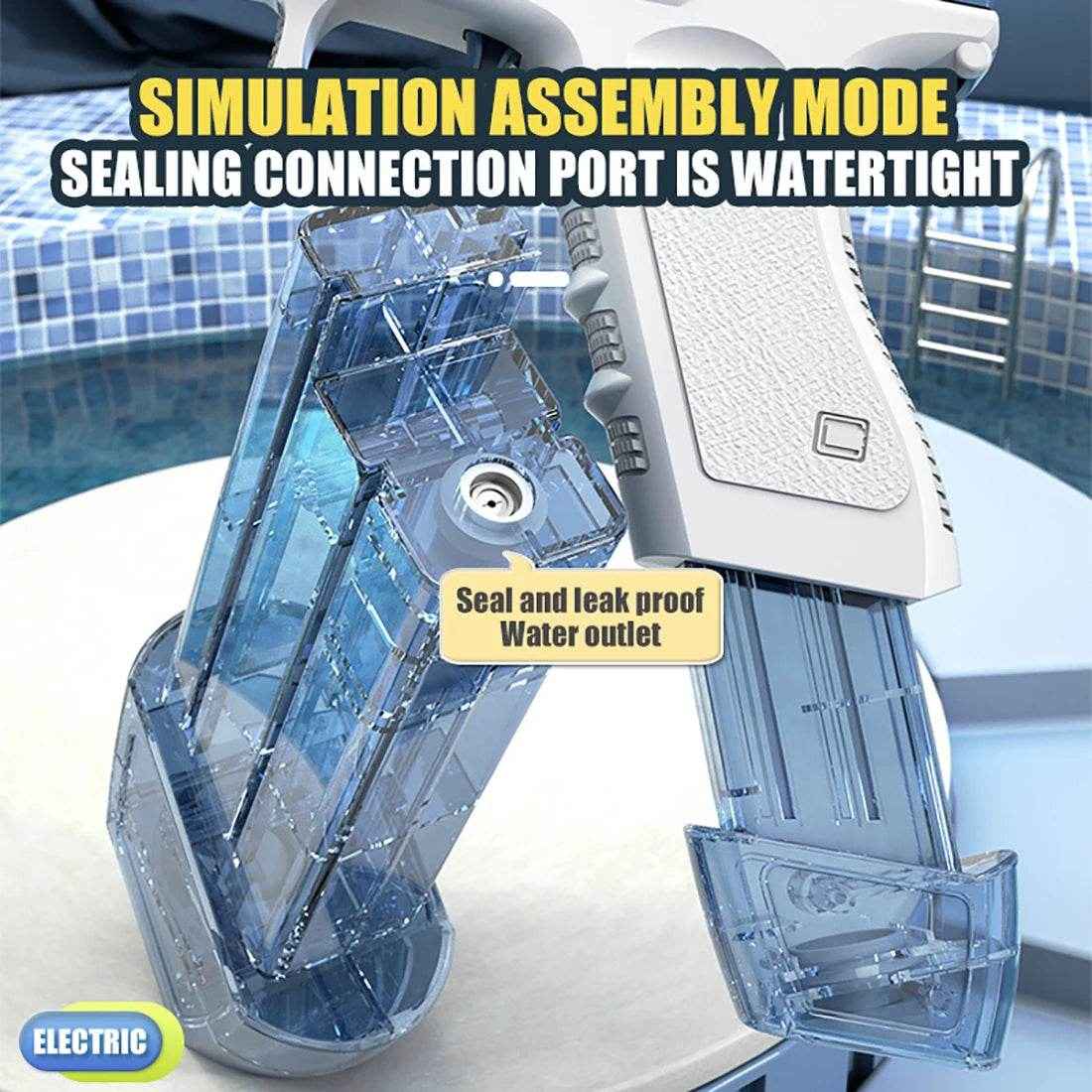 🎁Electric M416 Water Gun for Boys Who Want Epic Splash Battles This Summer - ThiGui